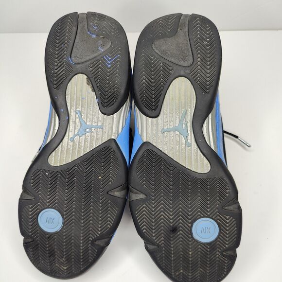Jordan Retro 14 2006 Black University Blue Mens Size 14 Vintage main image 6
